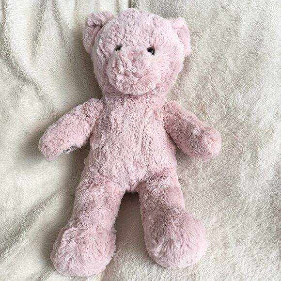 Build A Bear Workshop Pink Make Me Blush Bear 17” Plush Toy Stuffed Teddy - Picture 1 of 6